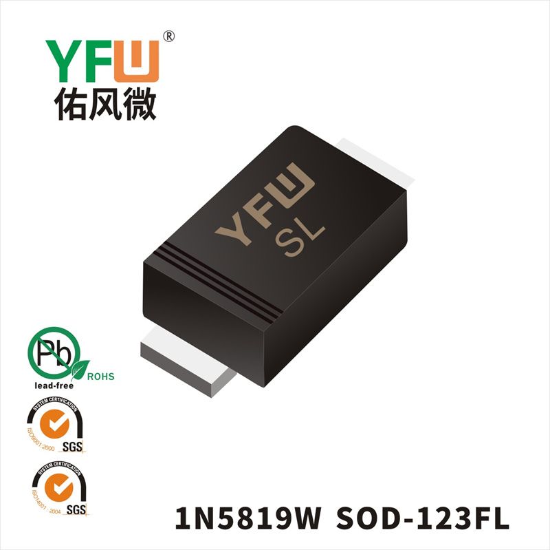 1N5819W SOD-123FL Marking:SL_ Zener Diodes_YFW brand